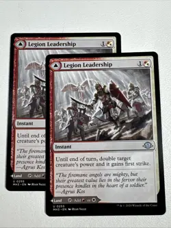 [X2] Legion Leadership Legion Stronghold - Regular #255 NM Uncommon MH3 MTG - Image 1