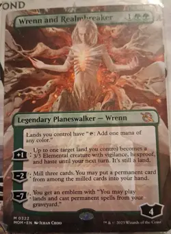 Wrenn and Realmbreaker - Extended Art MOM 0322 Nythic MTG - Image 1