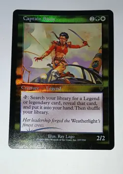 Magic the Gathering * MTG * 1 x Captain Sisay * Foil * Invasion * LP * Unplayed - Image 1