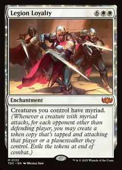 x1 Legion Loyalty M MTG Commander: Tarkir: Dragonstorm M/NM, English - Image 1