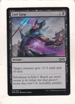 Magic: MTG: Ultimate Masters: Foil: Last Gasp - Image 1