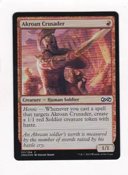 Magic: MTG: Ultimate Masters: Foil: Akroan Crusader - Image 1