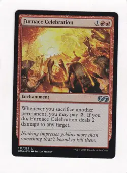 Magic: MTG: Ultimate Masters: Foil: Furnace Celebration - Image 1