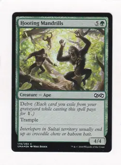 Magic: MTG: Ultimate Masters: Foil: Hooting Mandrills - Image 1
