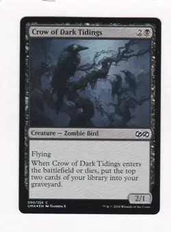 Magic: MTG: Ultimate Masters: Foil: Crow of Dark Tidings - Image 1