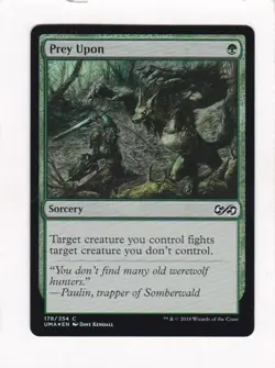 Magic: MTG: Ultimate Masters: Foil: Prey Upon - Image 1