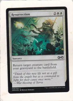 Magic: MTG: Ultimate Masters: Foil: Resurrection - Image 1