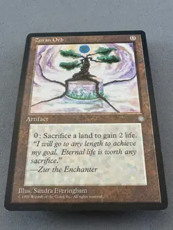 Zuran Orb Ice Age Regular MTG-Never Played NM-Vintage Magic the Gathering - Image 3