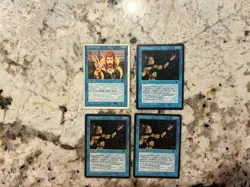 Mtg Counterspell x4 - Magic the Gathering Counterspell Playset Played-Hp - Image 1