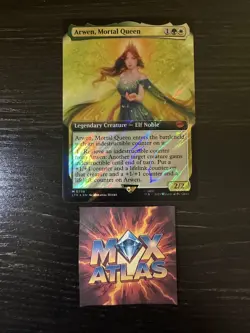 Arwen, Mortal Queen - Extended Art - SURGE FOIL - #778 - LTR - MTG - Image 1