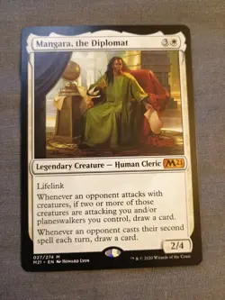 Mangara, the Diplomat Core Set 2021 Regular NM 027/274 - Image 1