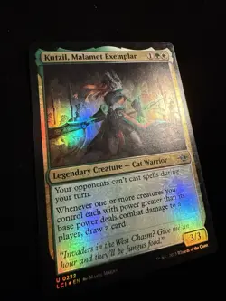 MTG Kutzil, Malamet Exemplar Magic: The Gathering LCI Foil #0232 - Image 2