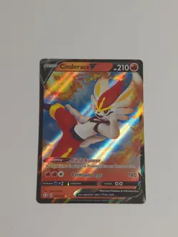 Pokemon Shining Fates "Cinderace V" 18/72 / Ultra Rare / Near Mint - Mint - Image 1