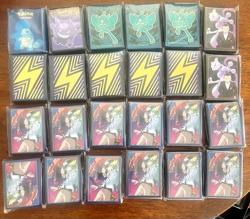 *HUGE LOT* Pokemon TCG ETB Card Sleeves SEALED 130+ Packs - Bulk Deal - Image 3