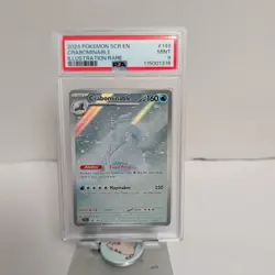 PSA 9 Crabominable - 149/142 - 2024 Pokemon Stellar Crown Mint Illustration Rare - Image 1