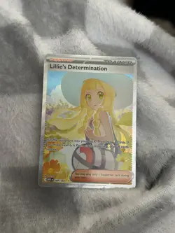 Pokemon Lillie’s Determination SIR Mega Evolution #184/132 PACK FRESH! - Image 1