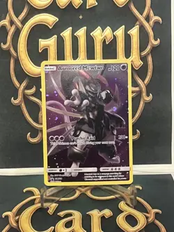 2019 Pokemon SM228 Black Star Promos Armored Mewtwo Base - Image 1