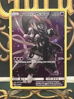 2019 Pokemon SM228 Black Star Promos Armored Mewtwo Base - Image 2