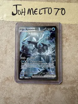 Kyurem EX 165/086 Special Illustration Rare Pokemon TCG SV: Black Bolt NM/MINT - Image 3