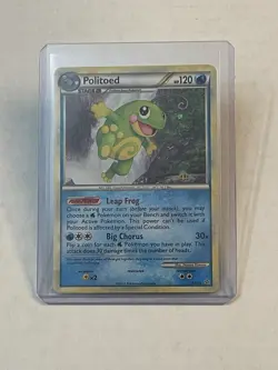 Pokemon TCG Politoed 7/95 Unleashed Holo Rare 2010 LOOK!! - Image 1