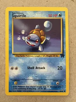 Pokemon - Team Rocket - Squirtle 68/82 - Common LP/NM - Image 1