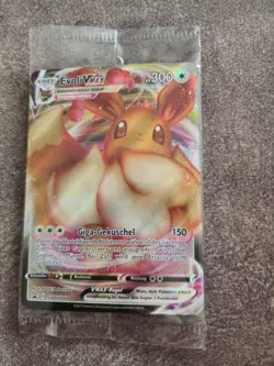 OVP EVOLI Vmax SWSH087 Black Star Promo - sealed - mint - POKEMON KARTE Deutsch - Image 1