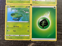 POKEMON X4 LUDICOLO 009/192 + LOMBRE 008/192 + LOTAD 007/192 + GRASS ENERGY - Image 3