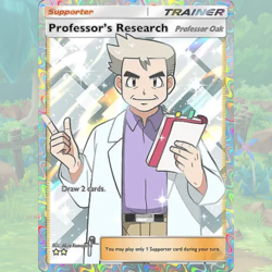 Pokemon Pocket TCG 2 ⭐⭐ Stars (Processor's Research, Cyrus, Sabrina, Red, Oak) - Image 1