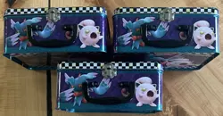 2024 Pokemon Collector Chest Back to School EMPTY Lunch Box Tins Lot Of 3 - Image 5