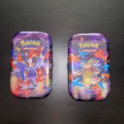Pokemon TCG Mega Heroes Mini Tin (Mega Lucario) Mega Evolution/Destined Rival 2X - Image 1
