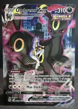 Umbreon VMAX TG23/TG30 Trainer Gallery Pokemon Alt. Art - Sword & Shield / NM - Image 1