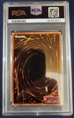 Yugioh: Dark Magician - LOB-005 - Unlimited - Mint PSA 9 - Image 2