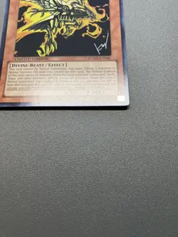 Yugioh The Winged Dragon Of Ra Limited Edition Ultra Rare JUMP-EN045 HP - Image 2