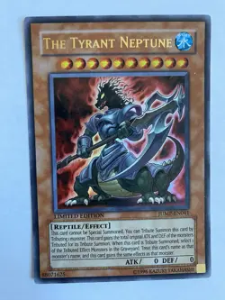 The Tyrant Neptune JUMP-EN041 Shonen Jump Magazine Promos Limited Edition VLP - Image 5