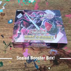 Yu-Gi-Oh! King's Court Booster Box - New, Sealed - Image 1