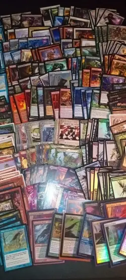 MAGIC THE GATHERING CARDS LOT VINTAGE MODERN LOT Foils And Regular COLLECTION - Image 1