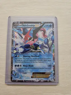 Pokemon Ash Greninja EX Jumbo Promo Card XY133 Holo - Image 1