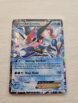 Pokemon Ash Greninja EX Jumbo Promo Card XY133 Holo - Image 2