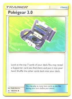 Pokegear 3.0 - 182/214 - Unbroken Bonds - Pokemon Card - NM - Image 1