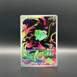 Bulbasaur 133/132, Illustration Rare STAMPED Promo, Mega Evolution Pokemon Card - Image 1