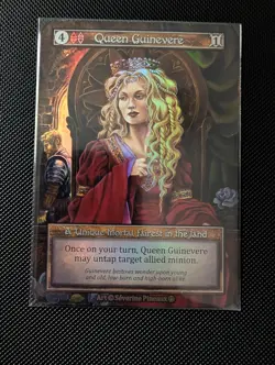 Sorcery Contested Realm Arthurian Legends Queen Guinevere Foil Card - Image 1