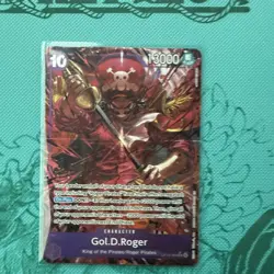 ONE PIECE Card Gol D Roger SR Alt Art OP13-064 Carrying on His Will English - Image 1