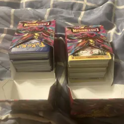 2 Pokemon Sword And Shield Lost Origin Pre-release Opened Boxes With Cards - Image 2