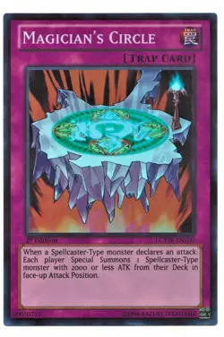 Yu-Gi-Oh Card: Magician's Circle LCYW-EN100 1st Edition SUPER RARE! NM - Image 1