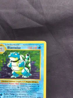 Pokemon Cards: Base Set Shadowless Rare Holo: Blastoise 2/102 - Image 4