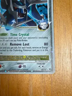 Pokemon TCG Dialga G LV.X 122/127 Platinum Card Lightly Played - Image 4