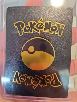 Lapras VMAX HP320 Premium Black Foil Fan Art Textured Collector Pokemon Card - Image 3