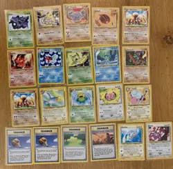 Pokemon Neo Revelation 21 Card Lot No Holo WOTC - Condition In Description - Image 1