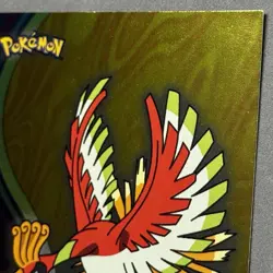 2001 TOPPS HO-OH #250 HOLO FOIL Pokemon Johto League Champions Set Rare VTG Card - Image 4