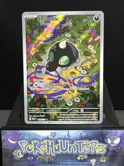 Pokemon Card Shroodle 149/132 Illustration Rare Mega Evolution Base Set NM - Image 1